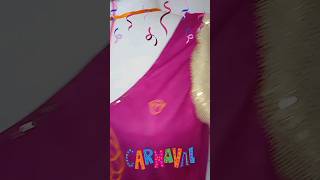 Abadá de Carnaval com lantejoulas paetê carnaval abadá lookcarnaval shorts [upl. by Aisanahta641]