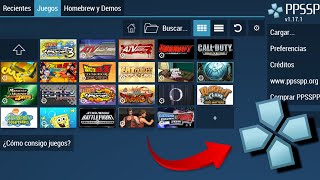 Cómo INSTALAR JUEGOS en PPSSPP para Android fácil y rápido [upl. by Millisent405]