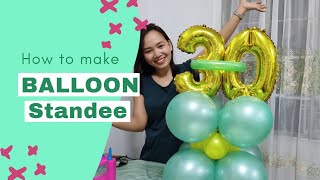 Balloon Standee  Number Balloon [upl. by Aneehc]