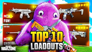 TOP 10 BROKEN META Loadouts in Warzone Rebirth Island [upl. by Berk]