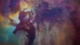 Lagoon Nebula Zoom and Flythrough [upl. by Enilrek]