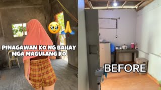 PINAGAWAN KO NG BAHAY MGA MAGULANG KO  MISS GINBILOG [upl. by Rella114]