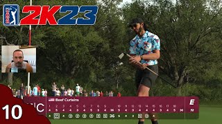 PGA Tour 2K23  Part 10 Kelley Classic Round 1 [upl. by Eedia]