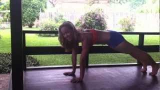 Yoga for Beginners Chaturanga Dandasana with Kino [upl. by Bastian411]