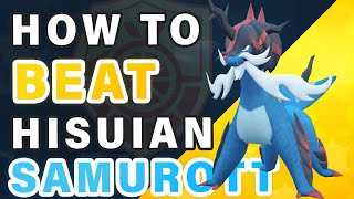 How to Easily Solo BEAT Hisuian Samurott 7 Star Raid ► Pokemon Scarlet amp Violet [upl. by Nixie]