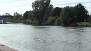 RC boat HPR 06 von Roger  test drive crash [upl. by Bowe925]