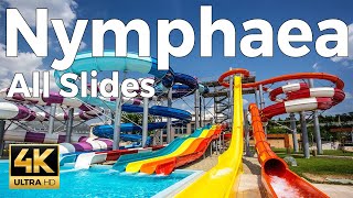 Nymphaea WaterPark Oradea Romania  All Slides [upl. by Marji]