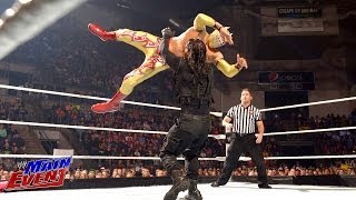 Sin Cara amp Los Matadores vs The Shield WWE Main Event Feb 19 2014 [upl. by Iolande]