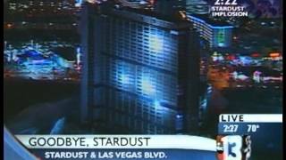 March 13 2007 KTNV Coverage Stardust Implosion [upl. by Lottie796]