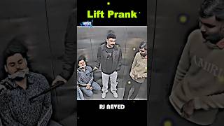 Fake Gangster Prank in Lift 😅 Dont Miss The End 🤫 Credit  Rj Naved 🤫shortvideo rjnaved prank [upl. by Emelun]