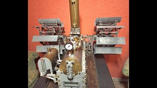 Große Dampfmaschine Schaufelraddampfer Modell [upl. by Kcirnek820]