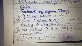 treatment for digoxin toxicity pharmacology [upl. by Velvet]