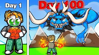 I Survived 100 Days in Roblox One Piece [upl. by Jollenta920]