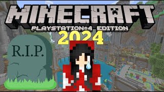 Playing Minecraft PS4 Edition in 2024 [upl. by Maryrose401]