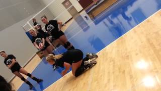 Volleyball hitting drills [upl. by Herbst]