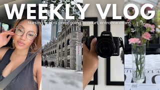 WEEKLY VLOG I’M SUING ACCEPTED INTO MY LPN RN PROGRAM CASPER NURSING SCHOOL ENTRANCE TEST… [upl. by Cullin]