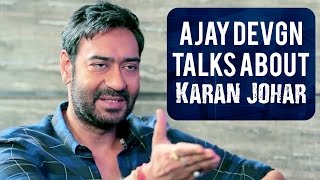 Ajay Devgn finally breaks his silence on Karan Johar [upl. by Lemar]