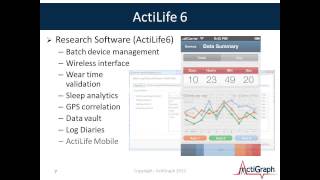 Collecting Actigraphy Data in a Closed System  ActiLife API [upl. by Yarezed]