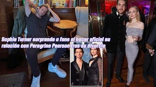 Sophie Turner sorprende a fans al hacer oficial su relación con Peregrine Pearson tras su divorcio [upl. by Direj]