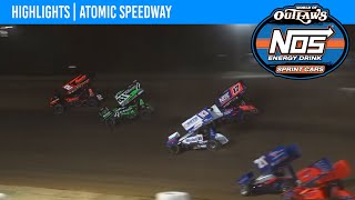 World of Outlaws NOS Energy Drink Sprint Cars  Atomic Speedway  May 24 2024  HIGHLIGHTS [upl. by Riess]