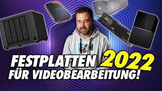 Externe Festplatten für die Videobearbeitung Kaufberatung 2022 [upl. by Sad]