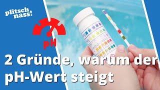 2 Gründe warum der Pool pHWert steigt [upl. by Gerdeen]