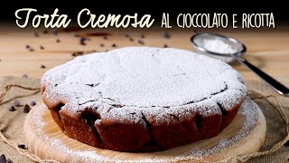 Come fare la golosa TORTA CREMOSA CIOCCOLATO E RICOTTA Ricetta Facile  BuonIdea shorts [upl. by Ayekal]