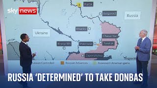 Russia ’determined to take key Donbas cities before winter  Professor Michael Clarke [upl. by Dorin247]