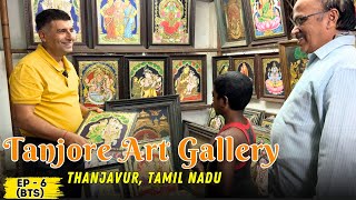 EP6 BTS Thanjavur Paintings  Famous Hotel Coffee Palace  ThanjavurTanjore Tamil Nadu [upl. by Corri]