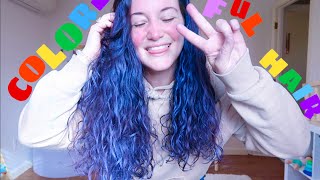 TESTING FIVE POPULAR WASH OUT HAIR DYES  MOFAJANG LOREAL COLORISTA COLORED MARKERS amp MORE [upl. by Boleslaw]