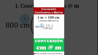 Centímetros a metros cm a m – parte 5 [upl. by Ahsatel]