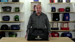 Vertex Fusion Packable Duffel 4258  Gemline  Promotional Products [upl. by Ahsem]