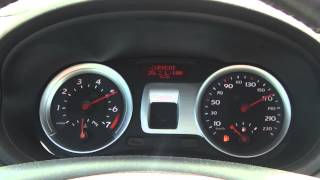 Renault Clio III 16 16V acceleration 0210 [upl. by Ierbua]