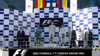 2005 Turkish GP Highlights  P44 [upl. by Nallid7]