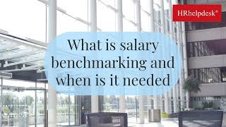 6 What is salary benchmarking and when is it needed [upl. by Dorrehs]