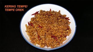 Cara Membuat Kering Tempe atau Tempe Orek [upl. by Dnarud]