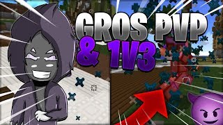 ⚔️GROS PVP P4 U3 AXINITE ET 1V3  SENACRAFT 08 [upl. by Avlis363]