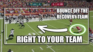 How to recover onside kicks 100 of the time in madden 24 [upl. by Che415]