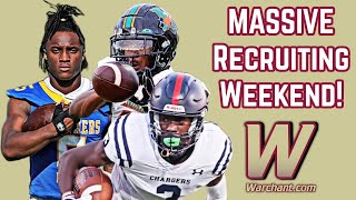 MASSIVE Recruiting Weekend for FSU  Visitors to Know  FSU Football Recruiting  Warchant TV FSU [upl. by Alym976]