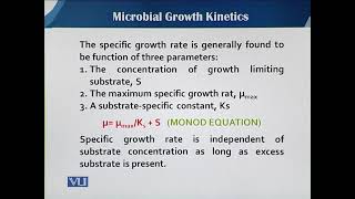 Microbial Growth Kinetics Batch Culture 5  Principles of Biochemical Engineering  BT513TTopic007 [upl. by Anderea]