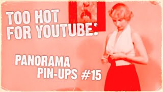 Too Hot For Youtube Panorama PinUps  15  A Vintage Tease Loop [upl. by Gerianna173]