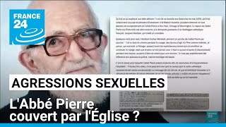 Accusations de violences sexuelles  lAbbé Pierre couvert par lÉglise  • FRANCE 24 [upl. by Mchenry]