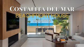 Luxury Beachfront House in Costalita Estepona  Near Puerto Banus Marbella [upl. by Beth]