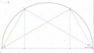 È data la semicirconferenza γ di diametro AB2r calcolare il lim 5CHCK per x → 0 [upl. by Jotham]