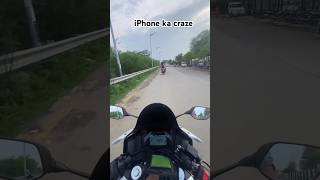 iPhone funny bike video  bike comedy video  bike rider  bike game  bike race youtubeshorts [upl. by Ymmas]