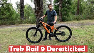 Trek Rail 9 with Bosch CX 85nm Speed Limit Unlocked [upl. by Ajnek]