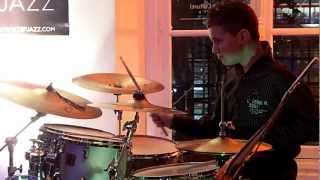 Dávid HODEK 13 yo jazz drummer quotPassion Dancequot McCoy Tyner  Paris Festival [upl. by Krall]