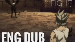 Asta vs liebe fight  full fight ENG DUB   Black clover [upl. by Yeniffit]