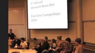 Vermont Brain Bee 2015 [upl. by Acsirp36]