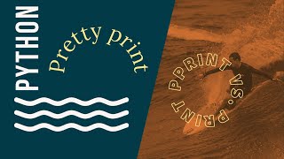 Pretty print in python  Print vs Pprint in Python [upl. by Aihtebat]